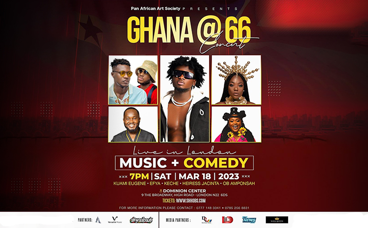 Ghana @ 66 Music + Comedy Concert